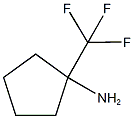 1-(trifluoromethyl)cyclopentanamine Struktur