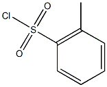 2-methylbenzene-1-sulfonyl chloride Struktur