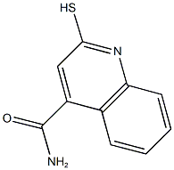 2-MERCAPTOQUINOLINE-4-CARBOXAMIDE Struktur