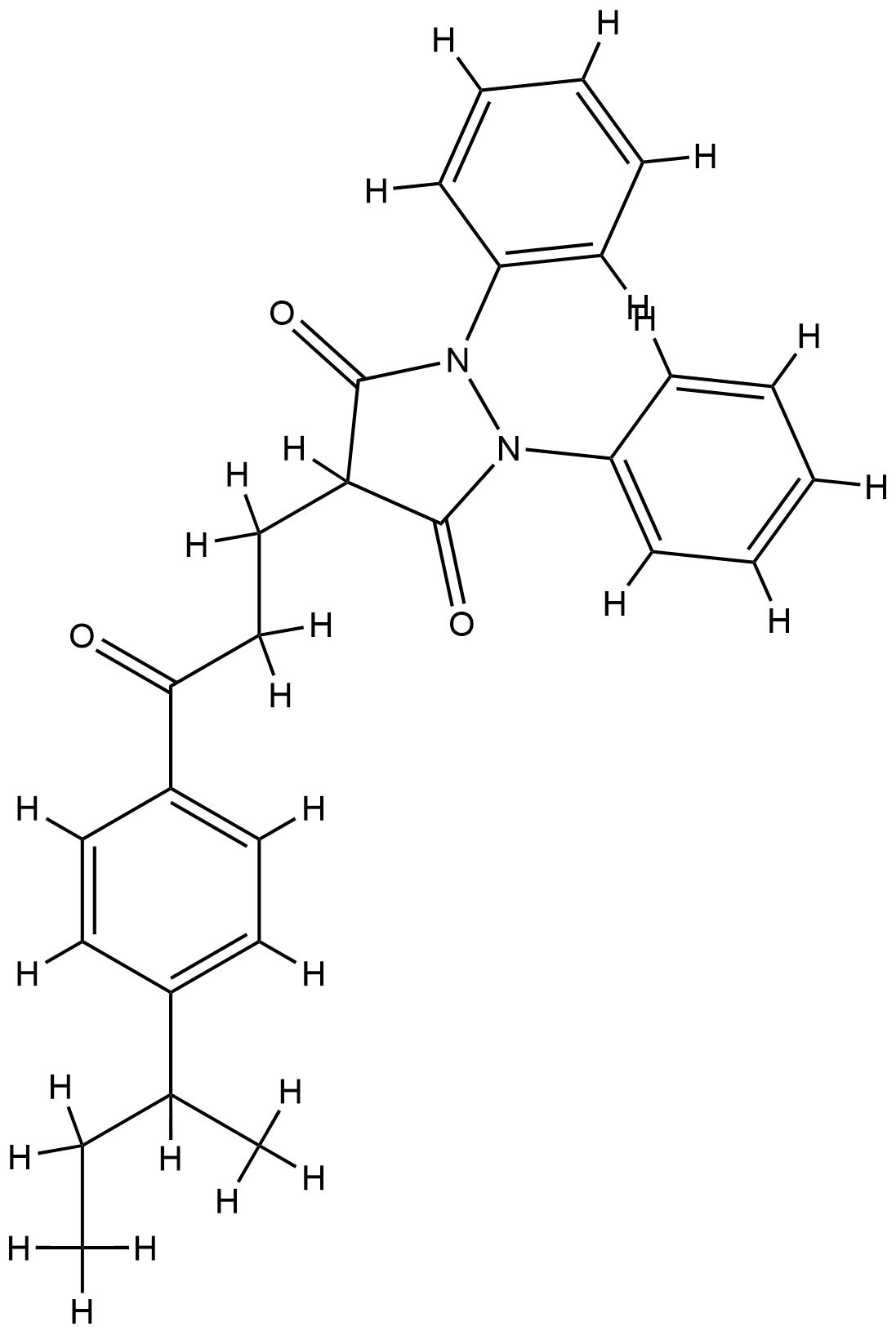 ferrocene Struktur