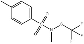 N-甲基-N-[(三氟甲基)硫代]對甲苯磺酰胺 結(jié)構(gòu)式
