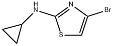 4-溴-N-環(huán)丙基噻唑-2-胺, 1159816-42-8, 結(jié)構(gòu)式