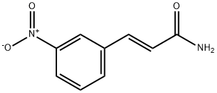 (E)-3-(3-Nitrophenyl)acrylamide Struktur