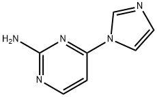 2-Amino-4-(imidazol-1-yl)pyrimidine Structure