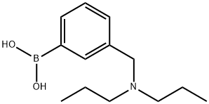 (3-((Dipropylamino)methyl)phenyl)boronic acid Struktur