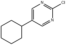 2-Chloro-5-(cyclohexyl)pyrimidine Struktur