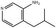 4-(ISO-BUTYL)PYRIDIN-3-AMINE, 1369340-77-1, 結(jié)構(gòu)式