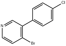 4-Bromo-3-(4-chlorophenyl)pyridine|