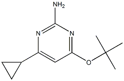 2-Amino-4-(tert-butoxy)-6-cyclopropylpyrimidine|