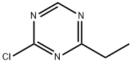 2-Chloro-4-ethyl-1,3,5-triazine Struktur