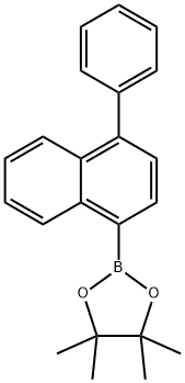 4,4,5,5-tetramethyl-2-(1-phenylnaphthalen-4-yl)-1,3,2-dioxaborolane|4-苯基-1-萘硼酸頻哪醇酯
