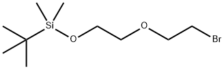 2-(2-bromoethoxy)ethoxy-tert-butyl-dimethylsilane Struktur