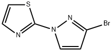 3-BROMO-1-(THIAZOL-2-YL)-1H-PYRAZOLE|