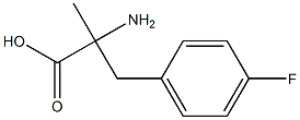 4-Fluoro-a-methyl-DL-phenylalanine 結(jié)構(gòu)式