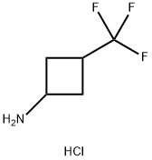 3-(TRIFLUOROMETHYL)CYCLOBUTAN-1-AMINE 結(jié)構(gòu)式