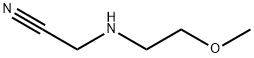 2-[(2-methoxyethyl)amino]acetonitrile Struktur