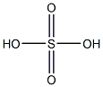 sulfuric acid Struktur