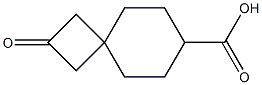 2-oxospiro[3.5]nonane-7-carboxylic acid Struktur