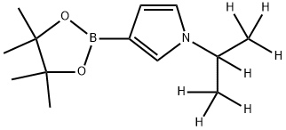 1-(propan-2-yl-d7)-3-(4,4,5,5-tetramethyl-1,3,2-dioxaborolan-2-yl)-1H-pyrrole Structure