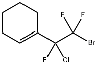 1-(2-BROMO-1-CHLOROTRIFLUOROETHYL)CYCLOHEXENE Struktur