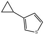 3-CYCLOPROPYL-THIOPHENE Structure