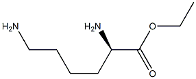 (R)-ethyl 2,6-diaminohexanoate Struktur