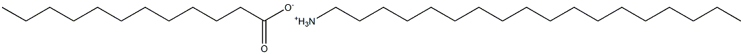 LAURIC ACID, OCTADECYLAMINE SALT Struktur