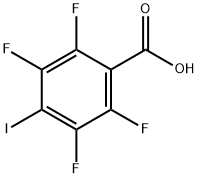 Benzoic acid, 2,3,5,6-tetrafluoro-4-iodo- Struktur
