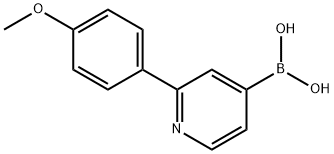 2-(4-Methoxyphenyl)pyridine-4-boronic acid Struktur
