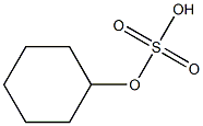 Cyclohexyl sulphate Struktur