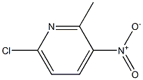 6-chloro-3-nitro-2-methylpyridine Struktur