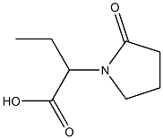 ALPHA-ETHYL-2-OXO-1-PYRROLIDINEACETICACID Struktur