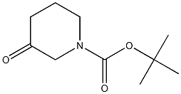 1-(TERT-BUTYL OXYCARBONYL)-3-PIPERIDONE Struktur