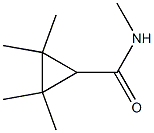 N-methyl 2,2,3,3-tetramethylcyclopropane carboxamide Structure