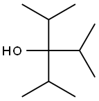 2,4-dimethyl-3-isopropyl-3-pentanol Struktur