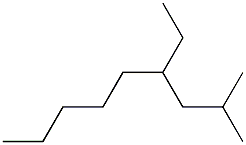 2-methyl-4-ethylnonane Struktur
