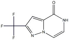 2-TRIFLUOROMETHYLPYRAZOLO[1,5-A]PYRAZIN-4(5H)-ONE Structure