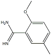 2-methoxy-5-methylbenzamidine Struktur