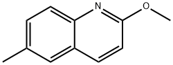 2-Methoxy-6-methylquinoline Struktur