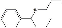 (1-phenylbutyl)(prop-2-en-1-yl)amine Struktur