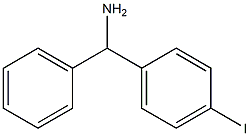 (4-iodophenyl)(phenyl)methanamine Struktur