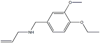 [(4-ethoxy-3-methoxyphenyl)methyl](prop-2-en-1-yl)amine Struktur