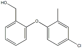 [2-(4-chloro-2-methylphenoxy)phenyl]methanol Struktur
