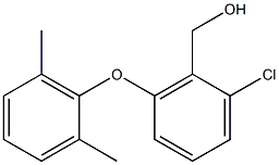 [2-chloro-6-(2,6-dimethylphenoxy)phenyl]methanol Struktur