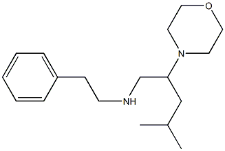 [4-methyl-2-(morpholin-4-yl)pentyl](2-phenylethyl)amine Struktur
