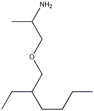 1-[(2-ethylhexyl)oxy]propan-2-amine Struktur