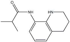 2-methyl-N-(1,2,3,4-tetrahydroquinolin-8-yl)propanamide Struktur