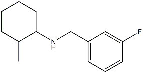 N-[(3-fluorophenyl)methyl]-2-methylcyclohexan-1-amine Struktur