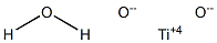 Titanium(IV) oxide, H2O dispersion Struktur