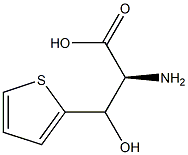 3-(2-Thienyl)serine Struktur
